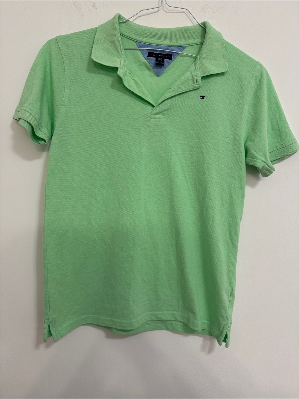 Tommy Hilfiger Bright Green Short Sleeve Polo